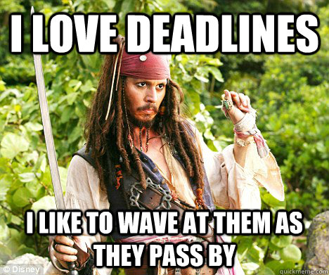 Jack Sparrow - Deadlines