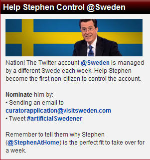 Colbert Sweden