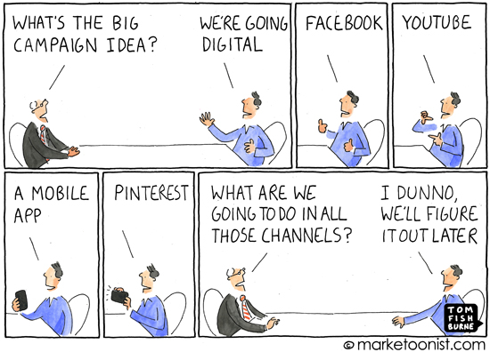 Going Digital by Marketoonist