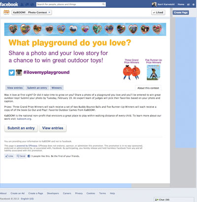 Kaboom What Playground Do You Love? Valentine's Day Engagement