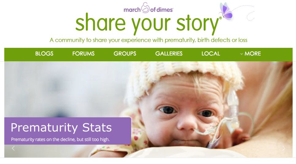 March of Dimes Share Your Story