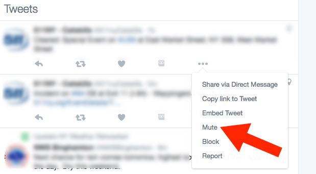 Twitter mute