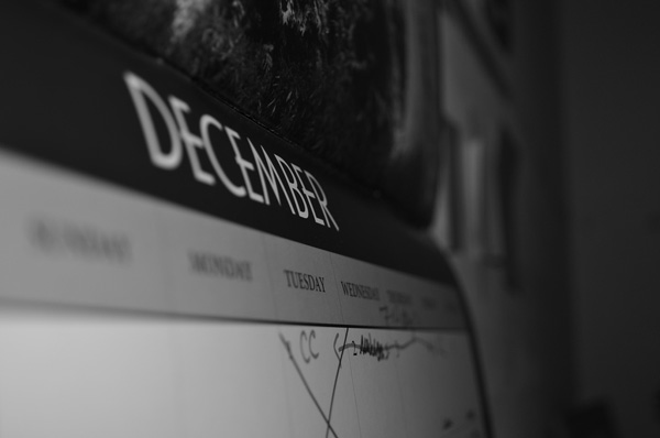 December is coming. DECEMBER IS COMING!