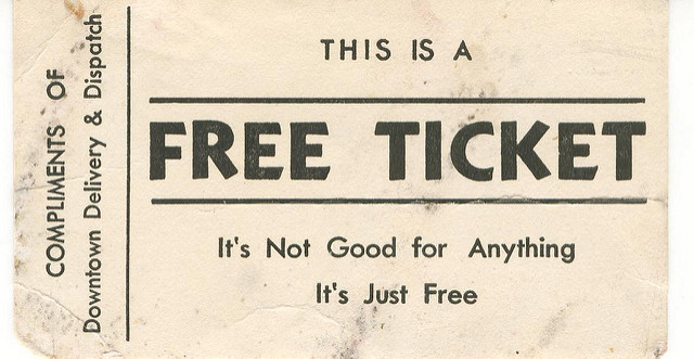 free ticket