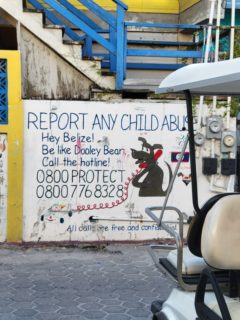San Pedro Report Child Abuse Mural
