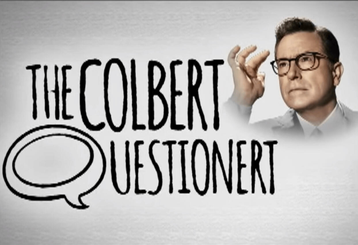 Colbert Questionert Graphic