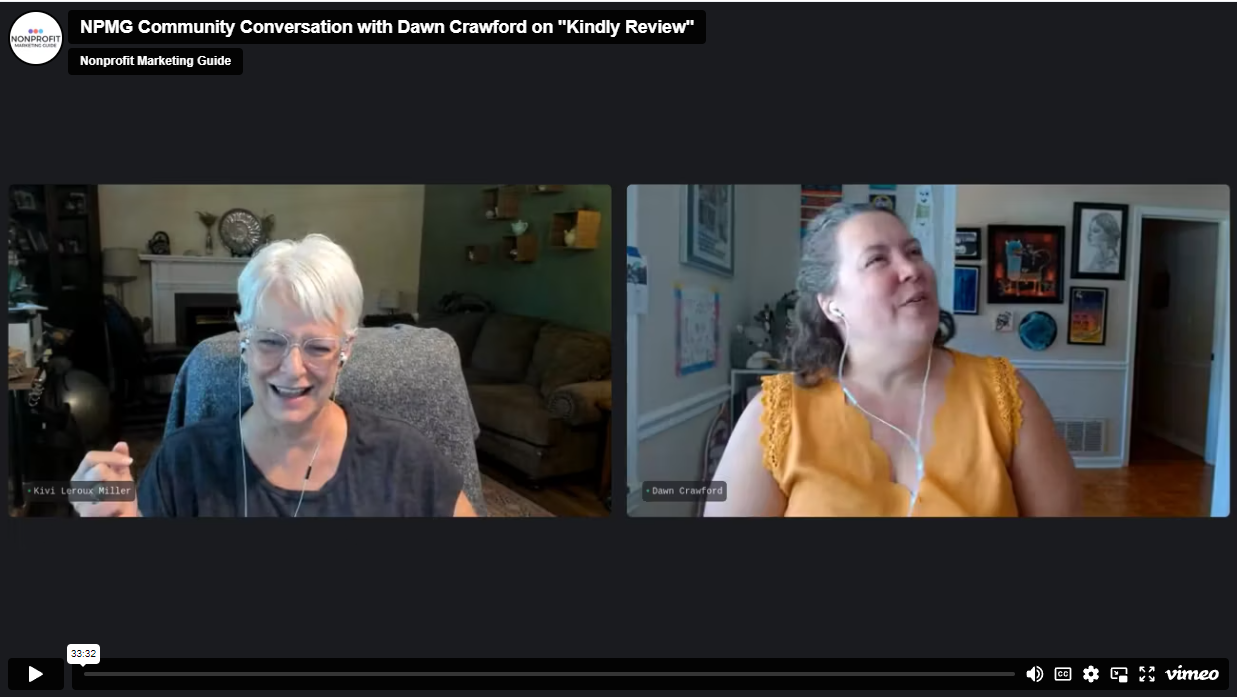 Kivi Leroux Miller and Dawn Crawford Conversation Review Kindly